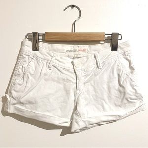 GARAGE White Flirty Shorts